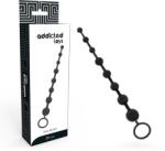 Addicted Toys Jucării Dependente - Bile Anale 29 Cm Negre