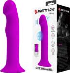 FUN TOYS, PRETTY LOVE PRETTY LOVE MURRAY - Vibrator Punct G cu Ventuză și 12 Vibrații Violet Vibrator