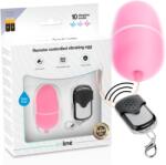 ONLINE - Ou Vibrant M cu Telecomandă și 10 Moduri, ABS, 6 cm, Roz
