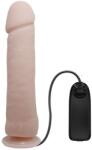 LyBaile - The Big Realistic, Dildo Vibrant Ultra-Realist cu Ventuză și Telecomandă, TPR, 26 cm Dildo