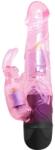 LyBaile BAILE - Vibrator Rabbit Clasic pentru G-Spot și Clitoris, 10 Moduri, Roz Vibrator