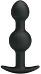 Anal Toys, Pretty Love Pretty Love - Bile Anale Din Silicon Pentru Stimulare Specială 10.3 Cm Negre