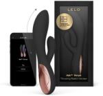 LELO Ina Thrust -Vibrator Rabbit Premium Reîncărcabil cu Tehnologie Dynamic Thrust, Negru Vibrator