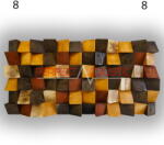 Perfect Acoustic Art nagy kockás akusztikai diffúzorok 60x60x6cm- 8 színben - 15-ös színkód , 1db 60x60x6cm Egybecsomagolva, szállítással