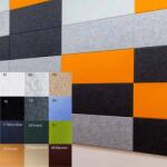 Perfect Acoustic Bilnora extra sűrű akusztikai filc falpanel, 120x60cm, 2-2, 5cm vastag, öntapadós hátoldallal - 14 sötét szűrke , 120x60x2, 5cm
