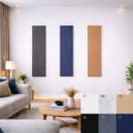 Perfect Acoustic Bilnora extra sűrű filc hangszigetelő panel 120x30x1, 2cm vastag - 01 Fehér