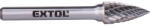 Extol Extol rotormaró íves hegyes orrú 10 x 20 mm keresztfogazás (8703764)