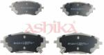 ASHIKA Set placute frana ASHIKA 50-02-2022 (50-02-2022)
