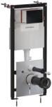 Omnires Rezervor incastrat Omnires StrongFrame ECO pentru vas WC suspendat si clapeta de actionare Steel-R45 finisaj negru mat (STFWCECO1R45-RBLM) - neakaisa