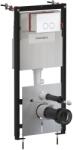 Omnires Set rezervor WC cu cadru Omnires StrongFrame si clapeta Minimal alb lucios (STFWC1M-RBP) - neakaisa