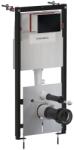 Omnires Rezervor incastrat Omnires StrongFrame pentru vas WC suspendat si clapeta de actionare Steel-R45 finisaj negru semimat (STFWC1R45-RBL)