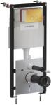 Omnires Set rezervor WC cu cadru Omnires StrongFrame si clapeta Minimal auriu lucios (STFWC1M-RGL) - neakaisa