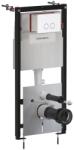 Omnires Rezervor incastrat Omnires StrongFrame ECO pentru vas WC suspendat si clapeta de actionare Steel-R45 finisaj alb mat (STFWCECO1R45-RWM)