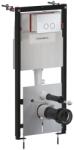 Omnires Rezervor incastrat Omnires StrongFrame pentru vas WC suspendat si clapeta de actionare Steel-R45 finisaj crom lucios (STFWC1R45-RCR)