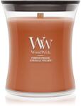 WoodWick Pumpkin Praline lumânare parfumată cu fitil din lemn 275 g