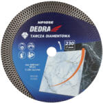 Dedra gyémánt vágó- és csiszolókorong, 230/22, 2mm, rombusz minta (DED-H1056) - megatool
