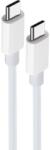Maxlife adatkábel, MXUC-05, USB-C - USB-C 1, 0 m 60 W, fehér (TF-0185)