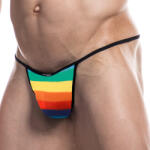 CUT4MEN Sexy Briefkini Szivárvány alsónadrágok-XL
