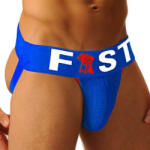 Fist Jockstrap ököl logó kék-XL