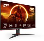 AOC Monitor Gaming AOC 27G2ZNEBK 27 inch FHD, 240Hz, VA, NegruRosu (13945192)