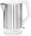 Bomann Fierbator apa Bomann WKS 3002 CB, 1.5 litri, 2200 W, inox alb (2319888) Fierbator