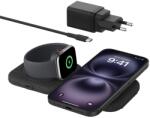 Belkin Statie de incarcare wireless Belkin BoostCharge Pro 2-in-1, 15W, MagSafe, compacta (74716841)