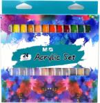 M&G Culori acrilice, 24 culori/set, 12ml M&G APLN6595
