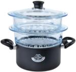 Ballarini Oala Galiano Ballarini ATSP13 cu Diametru de 20 cm si Doua Insertii de Sticla (17791412)