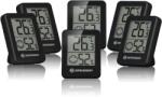 Bresser Termometru Hygrometru Bresser 6 piese, digital, cu indicator Smiley, negru (10351858)