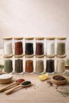 Hermia Jar Set (12 Pieces) Transparent F10252