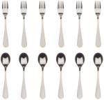 Bergner Set 12 Piese Tacamuri BERGNER Munchen - 6 Gabeln 6 Loffel, Inox, Spalare Automata (84690164) Tacam