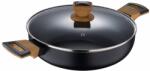 Bergner Vas de gatit BERGNER Earth Black 28 cm cu capac, aluminiu, negru (33627529)