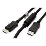 Valueline Kábel DisplayPort 1.2 Aktív DP - DP, 4K@60Hz, M/M, 20m, fekete (14.99. 3496-2) (14.99.3496-2) - pepita