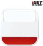 iGET SECURITY MP11, vezeték nélküli, kültéri, elemes + 230 V tápellátású M6-4G-hez (MP11)