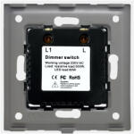 Luxion Intrerupator cu Variator Mecanic LUXION cu Rama din Sticla Auriu (LX-MP-DM01GF-G)
