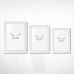  Aberto Design képkeret (3 darabos) fehér 3SFC1019