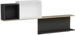  Hanah Home Wall Shelf Atlantic Pine Anthracite White Akser - Atlantic Pine, Anthracite White