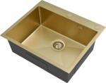 Ruvetti Masivo chiuveta cu dozator 60x50 cm auriu 5002M_PVD_CH60_W (5002MPVDCH60W) Chiuveta