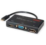 Roline USB Type-C - VGA / HDMI / DP adapter (12.03. 3138-20) (12.03.3138-20) - pepita