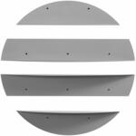  Hanah Home Dekoratív Fém Fali Polc Szürke Vlnt118Gr