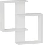  Hanah Home Fali polc Fehér Ars1-W