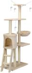 Funfit XL 5 level cat entertainment centre and scratching post - bej (1610-uniw)