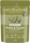 Catz Finefood 16x85g catz finefood csirke & fácán tasakos nedves macskatáp