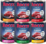 Rocco 24x800g Rocco Classic nedves kutyatáp- Mix 2: 6 változattal