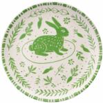 Hermia Szervíztányér készlet (6 db-os) GreenWhite Hoppity