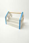  Hanah Home Book Caddy Blue White Artmtkbkcddy - Blue