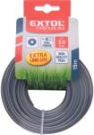 Extol damil szegélynyíró géphez 2, 7 mm, kör keresztmetszetű, fekete közép/dual power, 15m