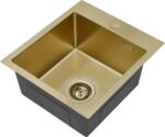 Ruvetti Masivo acél mosogató 50x40 cm arany 5002M_PVD_CH40_W (5002MPVDCH40W)