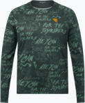 Endura Férfi kerékpáros hosszú ujjú póló Endura Singletrack Print carbon grey