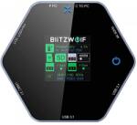 BlitzWolf Hub USB-C BlitzWolf BW-TH16, HDMI 4K@60Hz, 2 x USB 3.1, 1 x USB-C 3.1, USB-C PD 100W, SD, TF, 8in1 (Gri)
